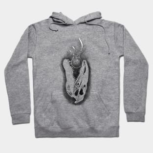 Crocodile Skull Hoodie